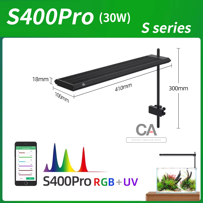 Aquarium Plant Light Spectrum - Lampes d'aquarium WEEK AQUA S Series