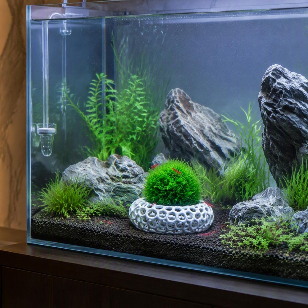 Planted Aquarium Anubias - Lot de 2 supports pour plantes