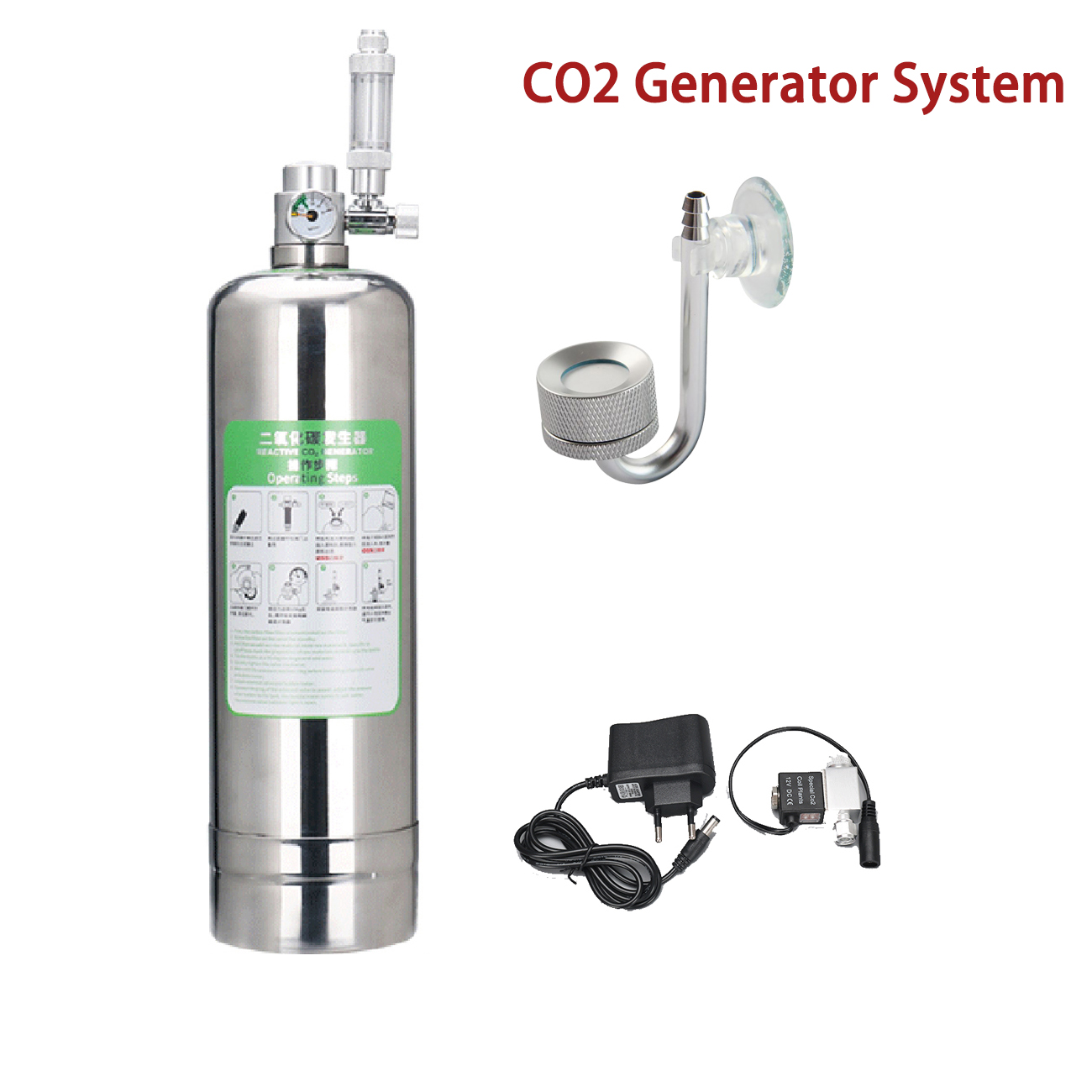 Planted Aquarium Parameters - Kit de système de générateur de