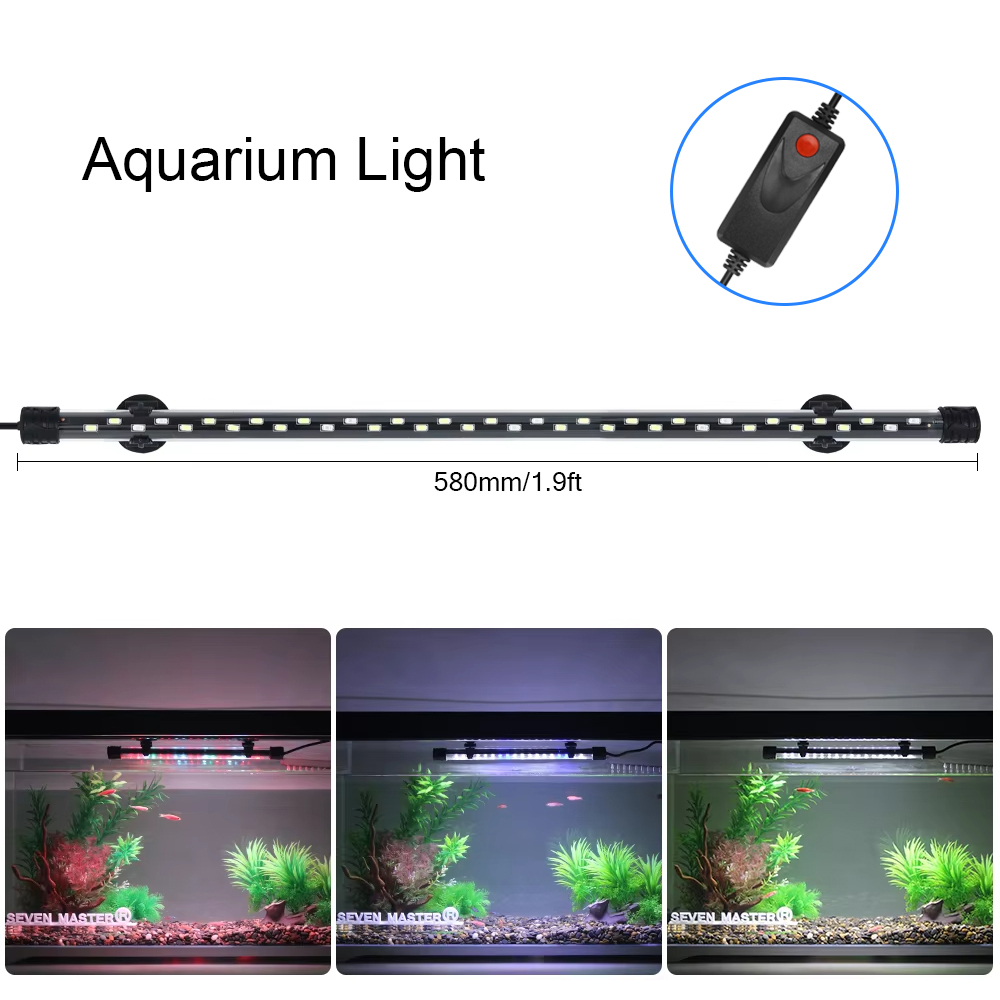 Planted Aquarium Parameters - Lampe LED imperméable pour la croissance
