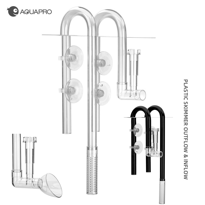 Planted Aquarium Equipment - AQUAPRO Inflow Outflow entrée sortie écumoire