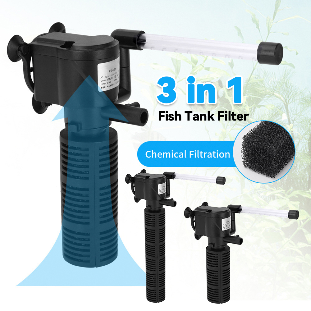 Planted Aquarium Accessories - Filtre interne 3 en 1 pour
