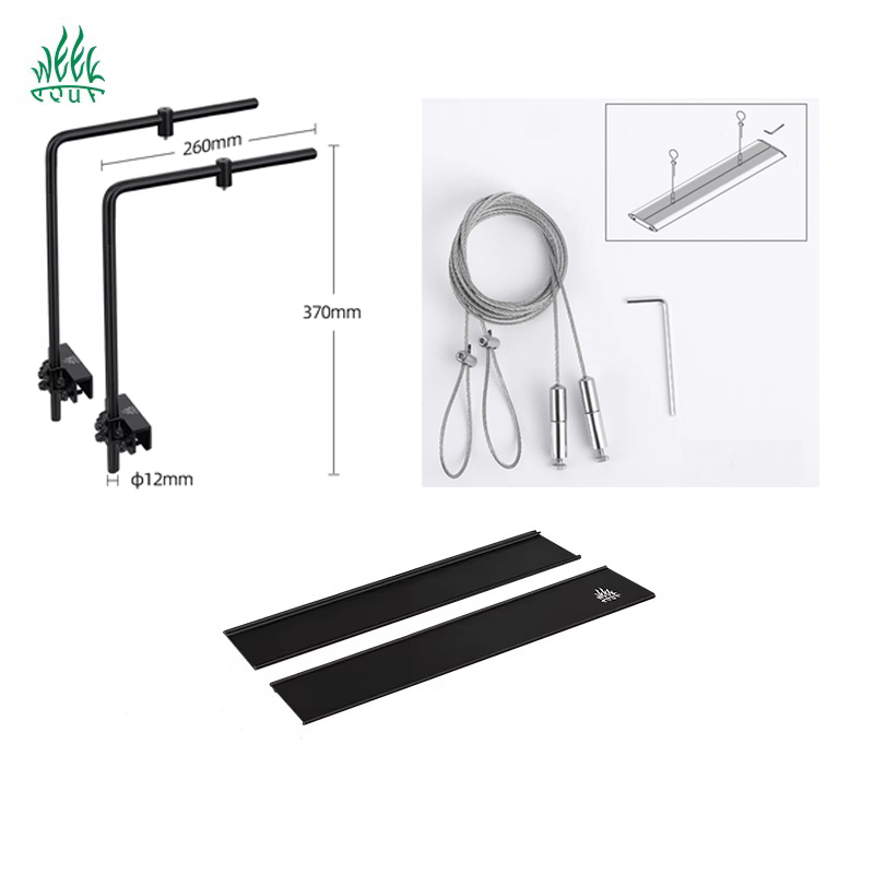 Planted Aquarium Accessories - -Du-Aqua-Kit d'Éclairage LED WRGB Suspendu pour