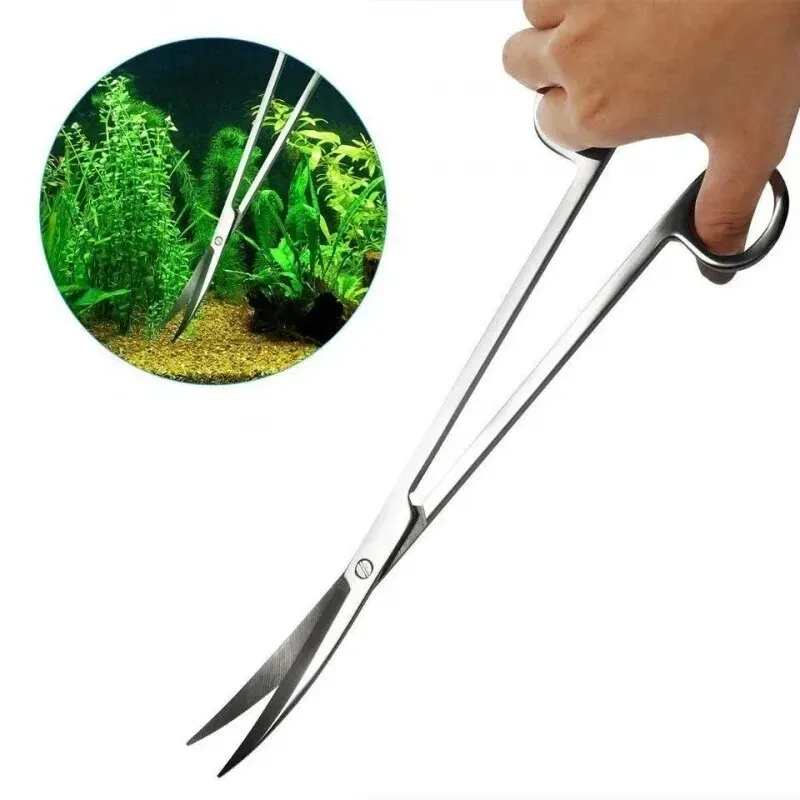 Planted Aquarium Maintenance Kit - Ciseaux d'aquarium, outil de nettoyage Extra