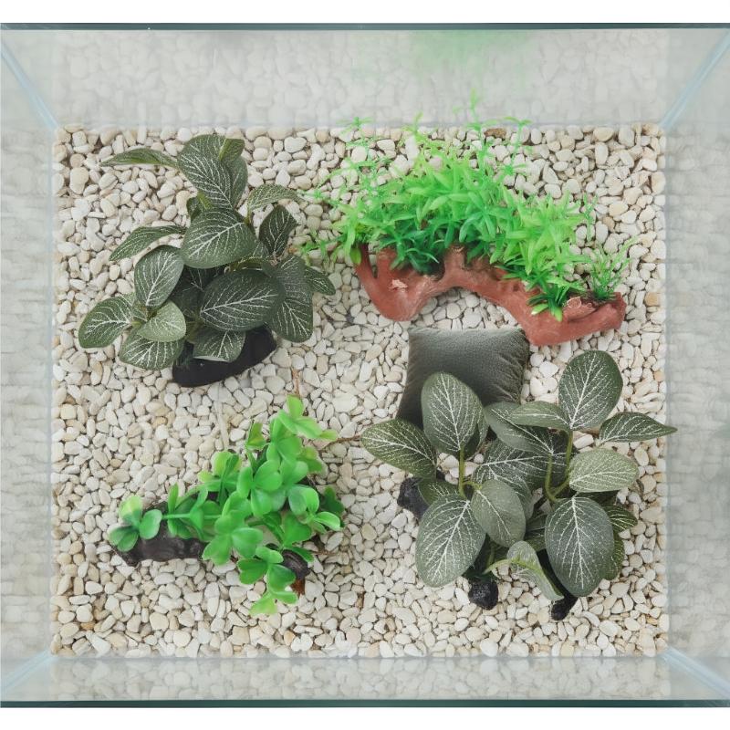 Plante artificielle en bois fl - Planted Aquarium With Driftwood avis et prix