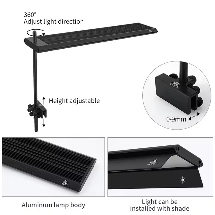 Lampes d'aquarium WEEK AQUA S  - Aquarium Plant Light Spectrum avis et prix