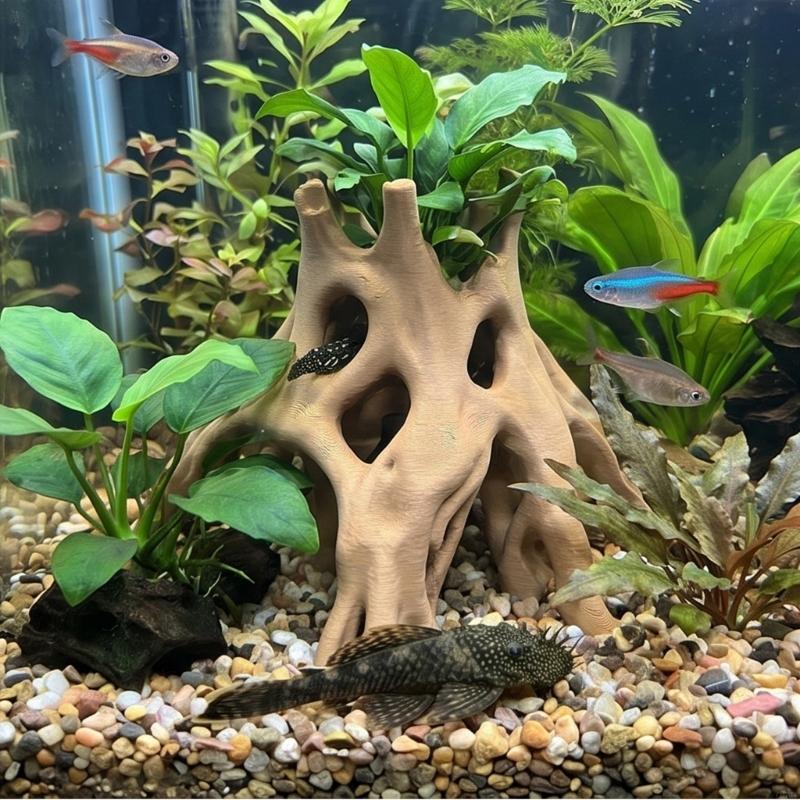 Tronc d'arbre Aquariums en boi - Planted Aquarium With Driftwood avis et prix