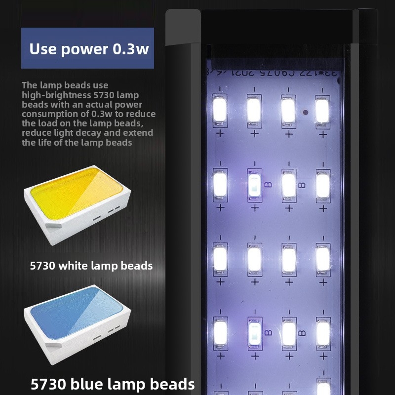 Lumière LED professionnelle po - Aquarium Plant Light Spectrum avis et prix
