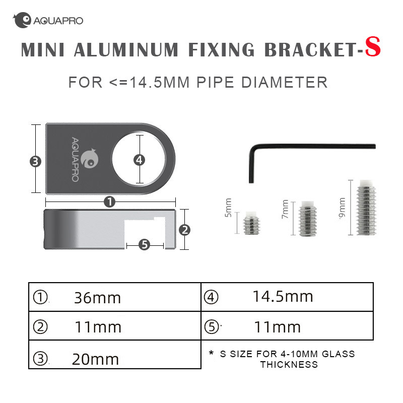 Mini support en alliage d'alum - Planted Aquarium Equipment avis et prix