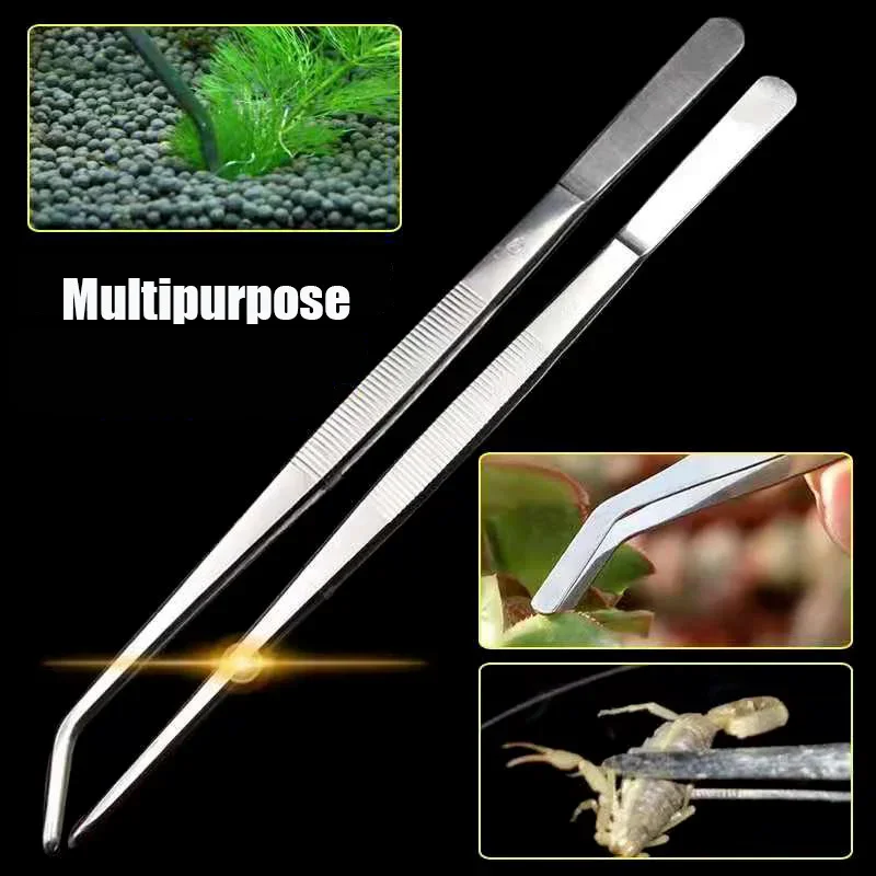 Pincettes en acier inoxydable  - Planted Aquarium Maintenance Kit avis et prix