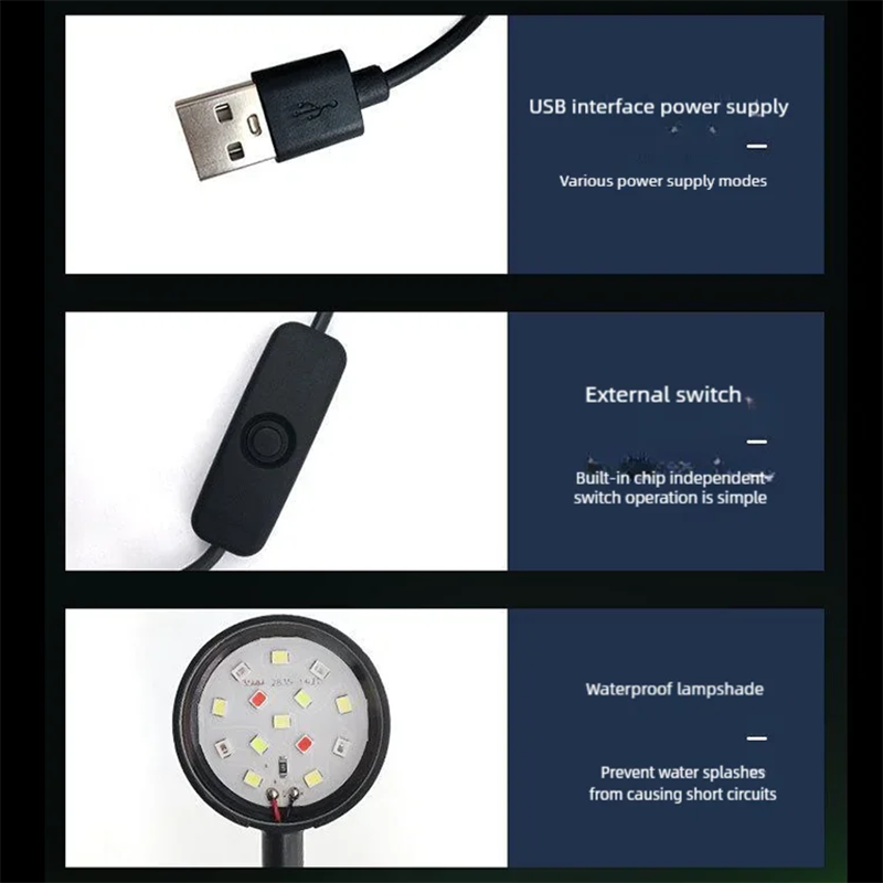 Lampe à clip USB LED pour aqua - Planted Aquarium Equipment avis et prix