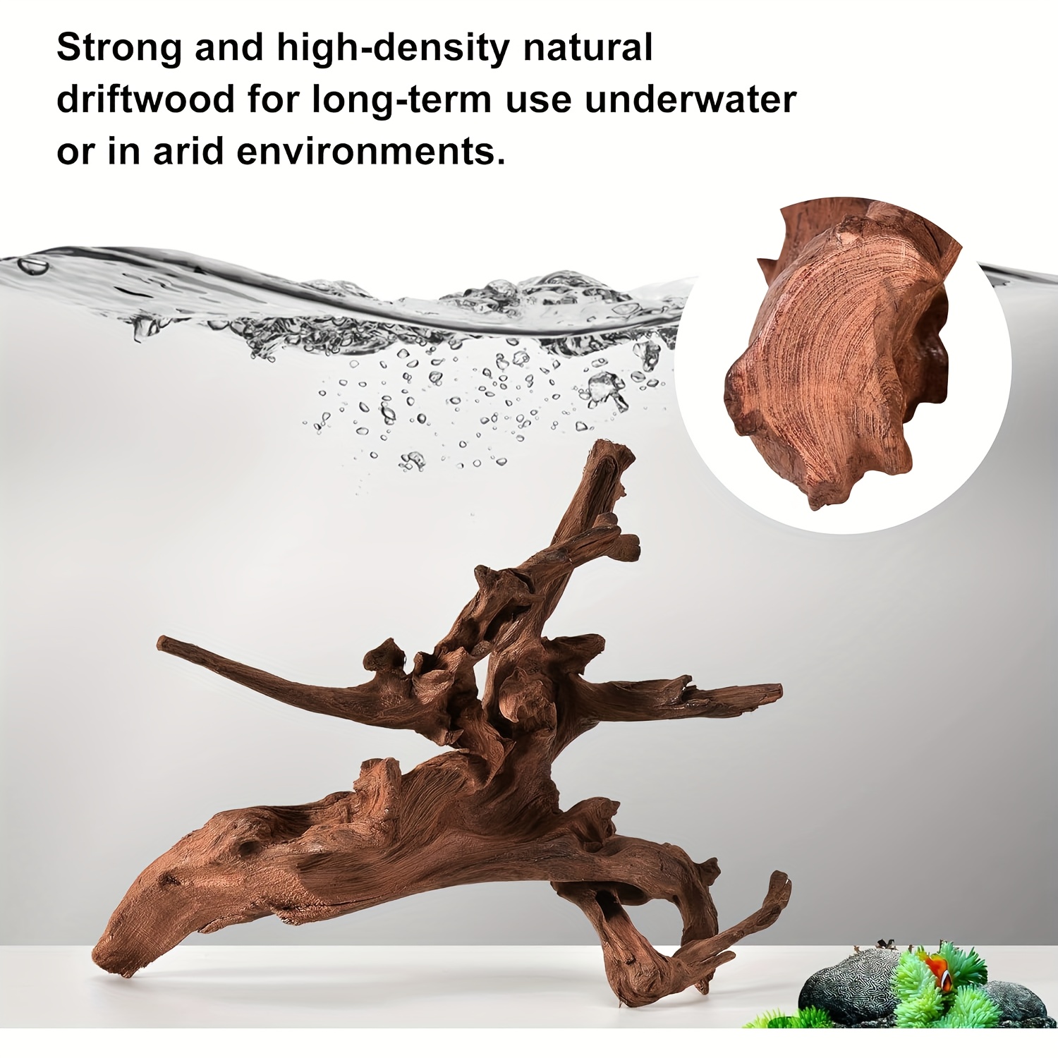 1 pièce de bois flottant natur - Planted Aquarium With Driftwood avis et prix